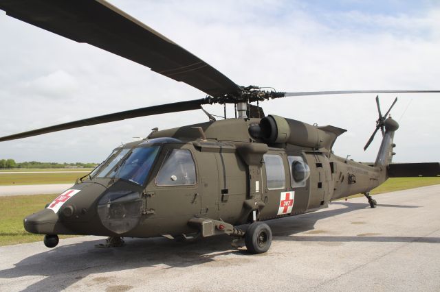 Sikorsky S-70 (ARMY20307) - A Sikorsky HH-60M MEDEVAC Black Hawk on the Gulf Air Center ramp, Jack Edwards National Airport, Gulf Shores, AL - March 28, 2018.