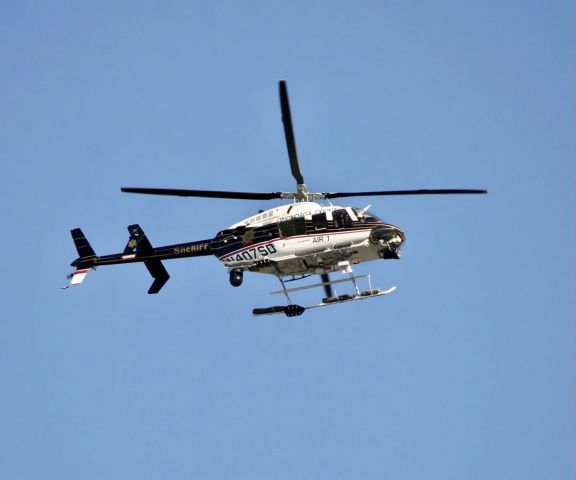 Bell 407 (N407SD) - Heading out for a call