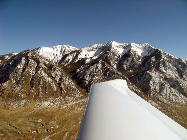 Diamond DV-20 Katana (N390JA) - Flying a long solo XC over Nephi (U14) area heading north to Provo (PVU)