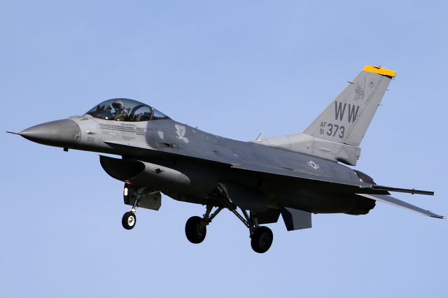 Lockheed F-16 Fighting Falcon (91-0373) - on 1 April 2018