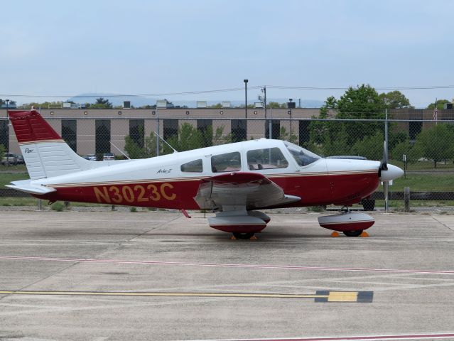 Piper Cherokee (N3023C) - A very nice personal travel aircraft.