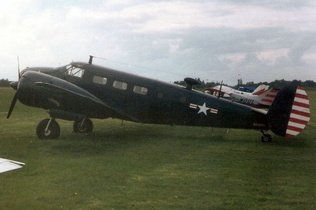 Beechcraft 18 (N8389H) - Seen here in Jun-92.