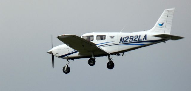 Piper Cherokee (N292LA) - Shown here is this 2021 Piper Cherokee Pilot 100i in the Autumn of 2023.