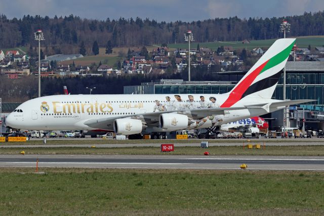 Airbus A380-800 (A6-EOA) - "Real Madrid" livery