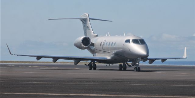 Canadair Challenger (N727SJ) - Santa Maria Island International Airport - LPAZ, Azores. 2021-08-02