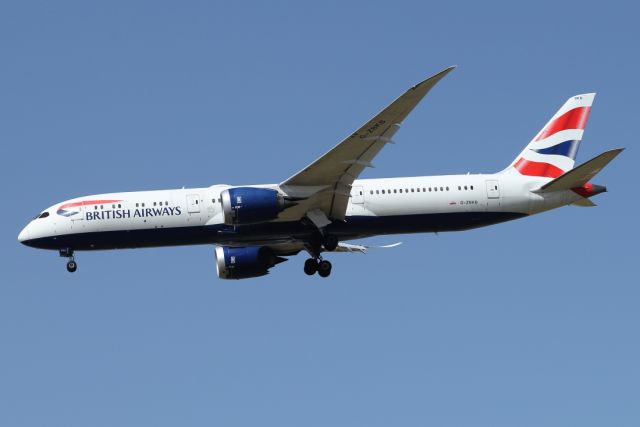 Boeing 787-9 Dreamliner (G-ZBKB) - 22/4/2023:br /Flight from London LHR>TLV upon landing on runway 30.