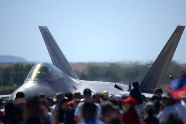Lockheed F-22 Raptor — - F22 Raptor  San Diego