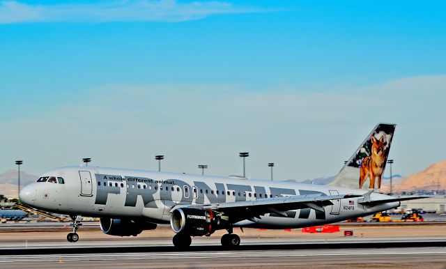 Airbus A320 (N214FR) - N214FR Frontier Airlines 2011 Airbus A320-214 - cn 4727 - Las Vegas - McCarran International Airport (LAS / KLAS)br /USA - Nevada October 30, 2014br /Photo: Tomás Del Coro