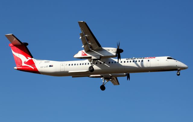 VH-LQD — - City of Greater Geraldton Short Final to Rwy 16R