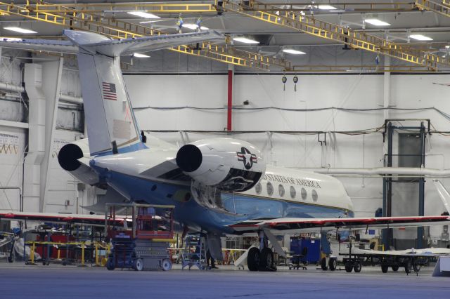 Gulfstream Aerospace Gulfstream IV — - At the Gulfstream Maintenance Facility Appleton International 