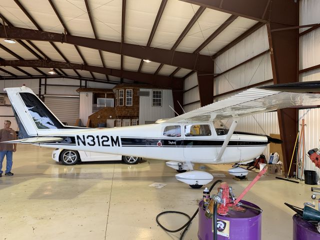 Cessna 175 Skylark (N312M) - Hangar