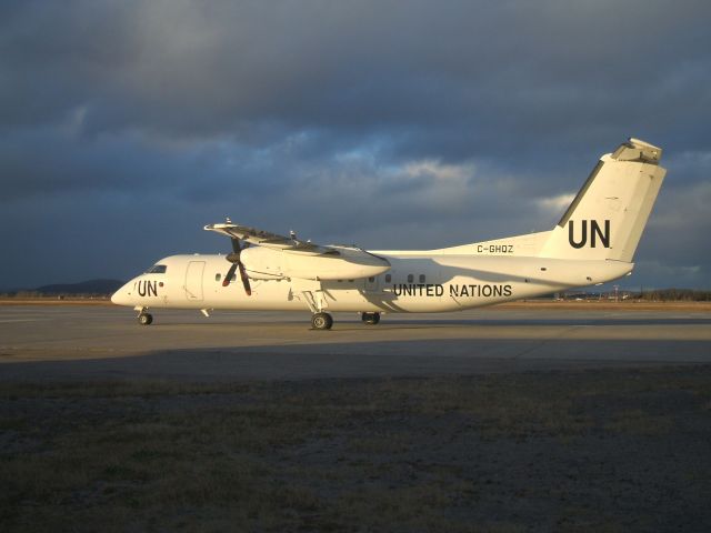 C-GHQZ — - parked at Woodward Aviation F.B.O. Goose Airport NL... Nov 17/8