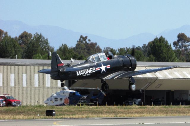 North American P-51 Mustang (N7296C) - Taking off from RWY 6