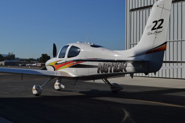 Cirrus SR-22 (N811DR) - New tail # and new graphics