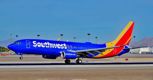 Boeing 737-800 (N8661A) - N8661A Southwest Airlines 2015 Boeing 737-8H4 serial 36906 / 5283 - McCarran International Airport (LAS / KLAS)br /USA - Nevada December 5, 2015br /Photo: Tomás Del Coro