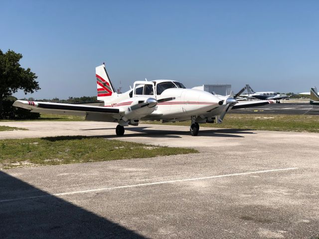 Piper Aztec (N333JD) - AzTruck 333JD on the go leaving crib @PMP 2/2020