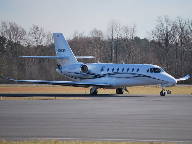 Cessna Citation Sovereign (N38WE) - WHELEN ENGINEERING CO INC at KJQF - 12/11/14