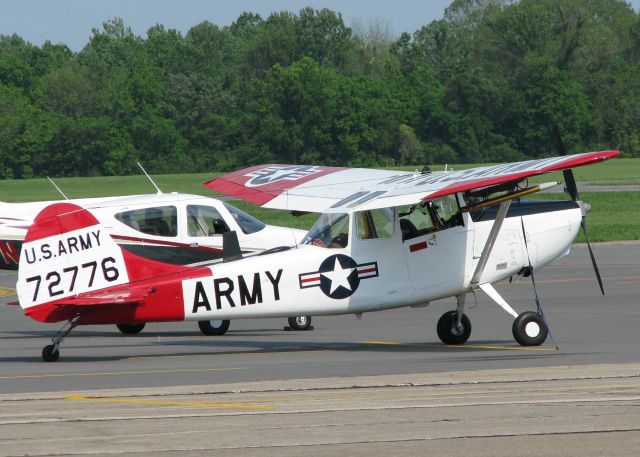 N19BD — - A Bird Dog parked at the Shreveport Downtown airport.