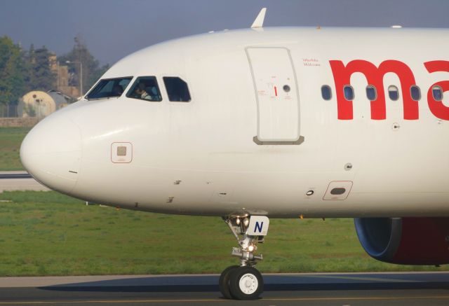 Airbus A320 (9H-AEN) - On taxiway C