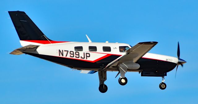 Piper Malibu Mirage (N799JP) - N799JP Piper PA 46-350P Malibu Mirage M350 s/n 4636799 - North Las Vegas Airport  KVGTbr /Photo: TDelCoro br /March 21, 2025