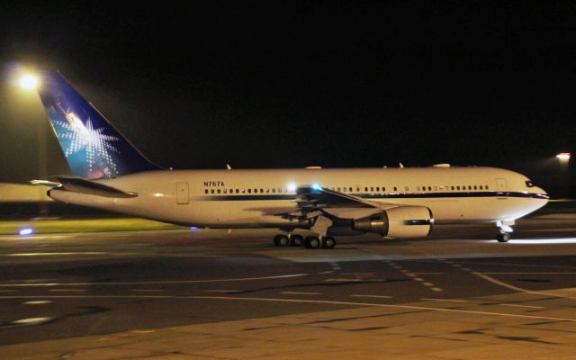 N767A — - n767a b767 taxiing for dep from shannon this morning 25/1/16.