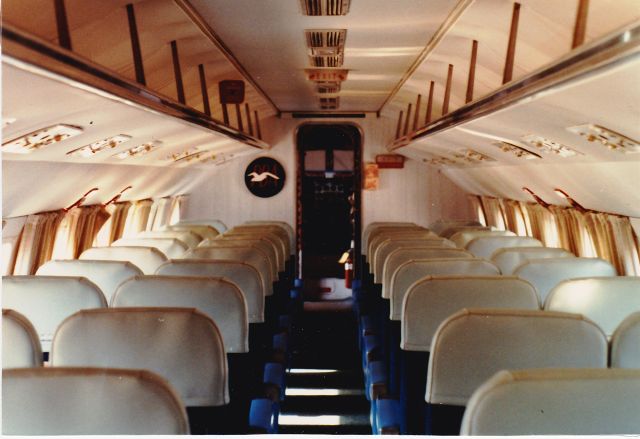 MARTIN 404 (UNK) - Cabin of PBA Martin 404 1983