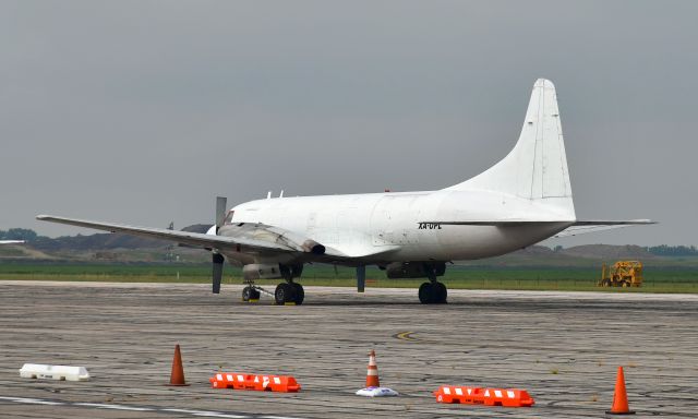 CONVAIR CV-580 (XA-UPL) - Air Tribe Convair CV-580(F) XA-UPL in Ypsilanti, Willow Run Airport