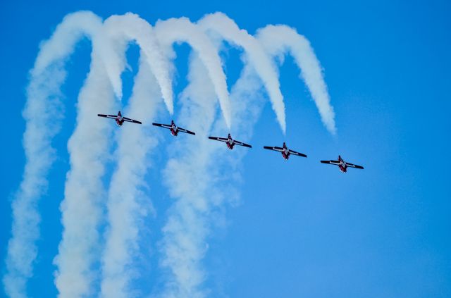 Canadair CL-41 Tutor — - Canadian Forces 431 Air Demonstration Squadron, the Snowbirds team.