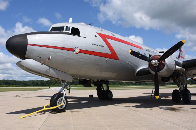 Douglas C-54 Skymaster (N500EJ) - Berlin Airlift Historical Society. Orginally built as a C-54D, in Chicago Orchard Field in 1945. MSN 43-17228. Converted to DC-4 in 2016.