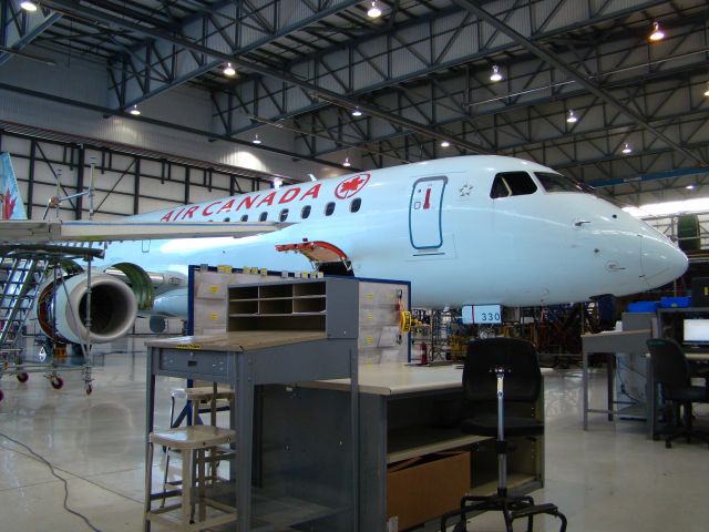 C-FHON — - Air Canada Embraer-170 getting maintenance done at Embraer in Nashville Tn. Hangar 2