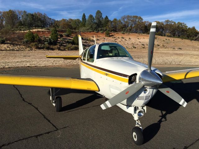 Beechcraft Bonanza (33) (N964Q) - At KPVK, before flying to KAVQ.