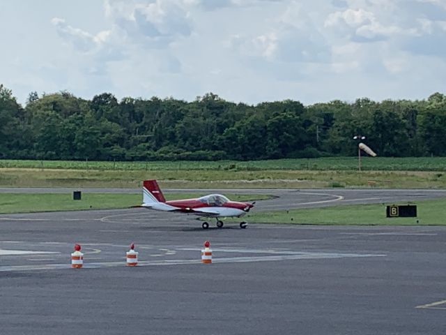 Vans RV-12 (N57RD) - N57RD (RV12) departing Wings Field (KLOM)br /Photo Date: July 5, 2021