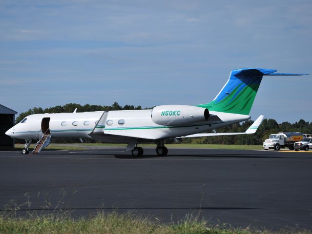 Gulfstream Aerospace Gulfstream V (N50KC) - AIR TIGER I LLC  - 10/3/12