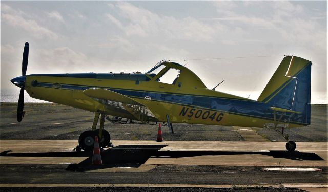 AIR TRACTOR Fire Boss (N5004G) - Santa Maria Island Internatioanl Airport - LPAZ, Azores. 2021-08-29