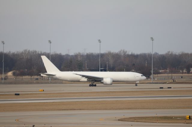 BOEING 777-200LR (N704GT) - Massive 777 belonging to Atlas Air on a short hop from IND to CVG.