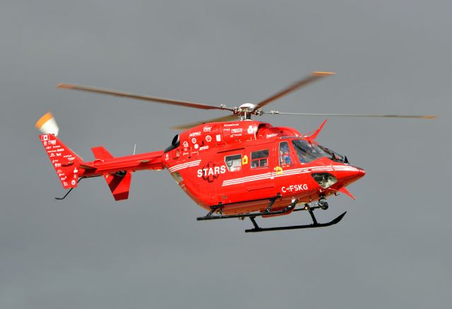 Cessna Conquest 2 (C-FSKG) - Saskatoon John G. Diefenbaker International Airport (CYXE/YXE). Air ambulance operated by Shock Trauma Air Rescue Society (STARS).