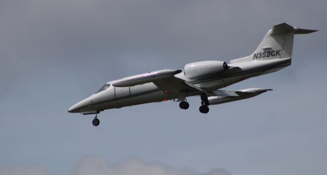 Learjet 35 (N352CK) - On final is this 1980 Learjet 35A in the Spring of 2020.