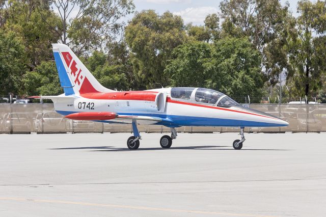 Aero L-39 Albatros (VH-WFY) - Aero L-39C Albatros (VH-WFY) taxiing at Wagga Wagga Airport