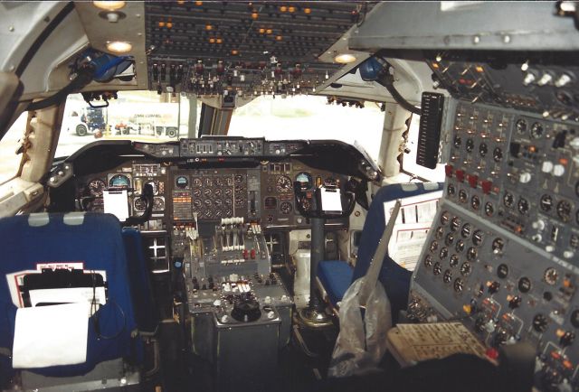 Boeing 747-200 (N810FT) - SCANNED From print.