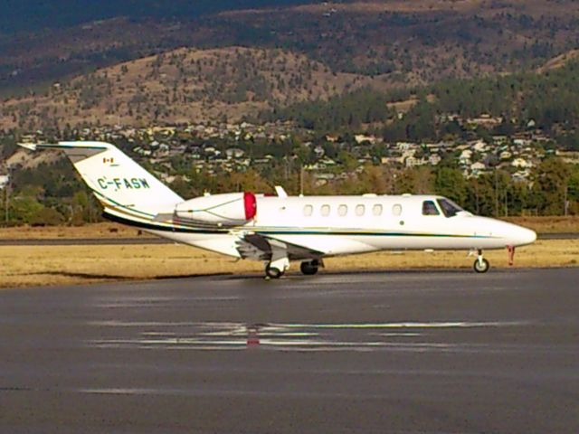 Cessna Citation CJ2+ (C-FASW) - PENTICTON REGIONAL AIRPORT CANADA