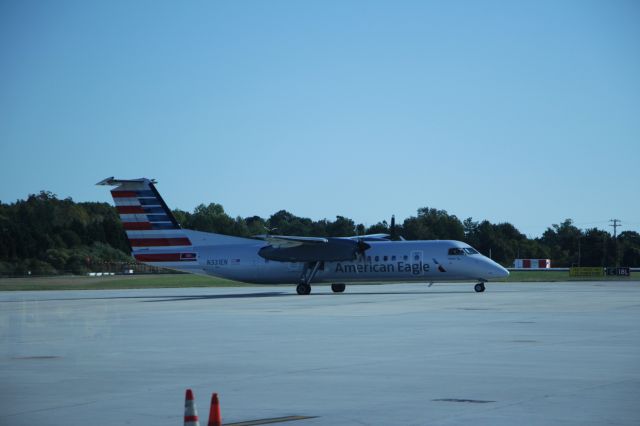 de Havilland Dash 8-300 (N331EN) - 10/22/16, outbound first departure bank