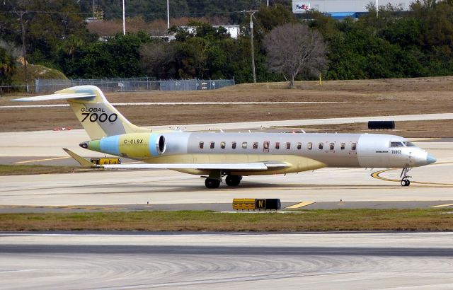 C-GLBX — - Bombardier Global 7000 - FTV3 (Flight Test Vehicle)