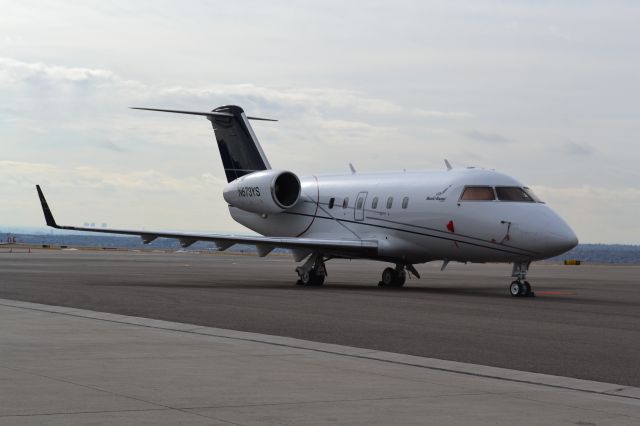 Canadair Challenger (N673YS) - Parked in Rocky Mountain Regional Airport 03/04/11