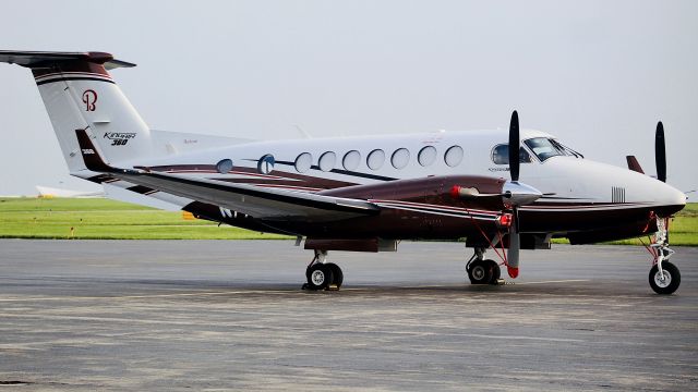 YAKOVLEV AIRCRAFT Bear 360 (N770S) - Brand New Beechcraft KingAir 360!! Taken with my Old Camera in June