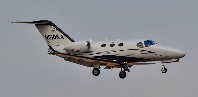 Cessna Citation Mustang (N510KA) - N510KA Cessna 510 Citation Mustang s/n 510-0081 - North Las Vegas Airport  KVGTbr /Photo: TDelCorobr /January 31, 2025