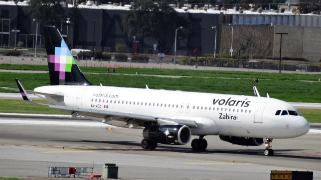 Airbus A320 (XA-VOZ) - XA-VOZ / Airbus A320-233 br /2015-02-28 Y4930 Guadalajara (GDL) San Jose (SJC)  10:07-->Landed 11:53