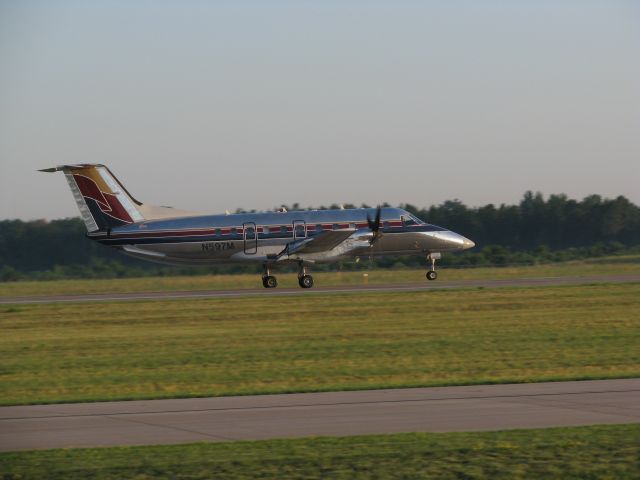 Embraer EMB-120 Brasilia (N597M) - Menards departing Runway 4