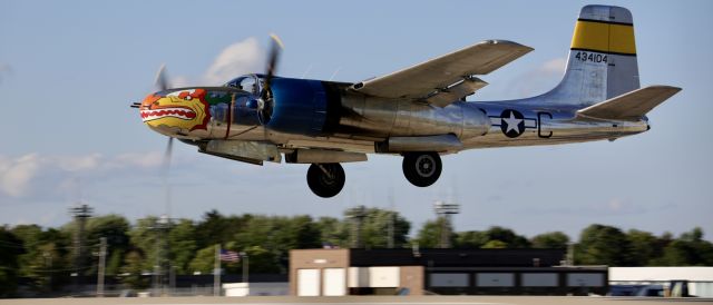 Douglas A-26 Invader (N99420) - On flightline