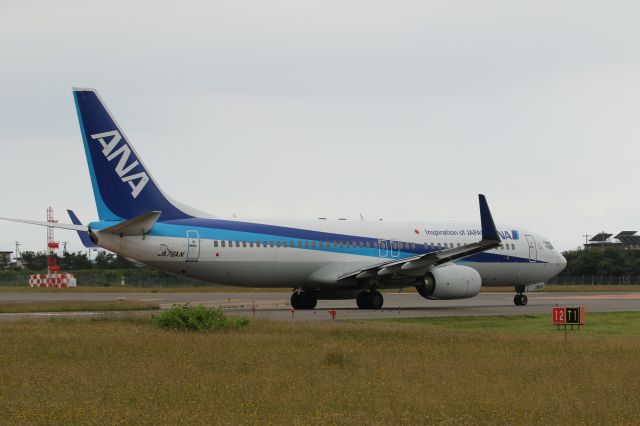 Boeing 737-800 (JA76AN) - 10 July 2016:HKD-ITM.