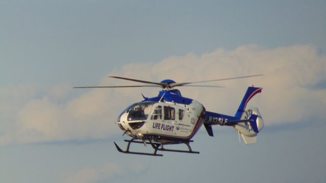 N135LF — - UMASS Memorial Life Flight landing at Allegheny County Airport for maintenance at Air Methods in West Mifflin PA.